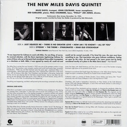 The New Miles Davis Quintet - Miles (+2 bonus tracks) (ltd. ed.) (180g) (remastered) [New Vinyl Record LP]
