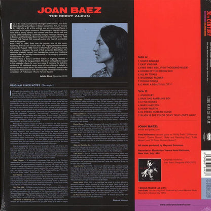 Joan Baez - Joan BaezL The Debut Album (+2 bonus tracks) (ltd. ed.) (180g) (red vinyl) [New Vinyl Record LP]
