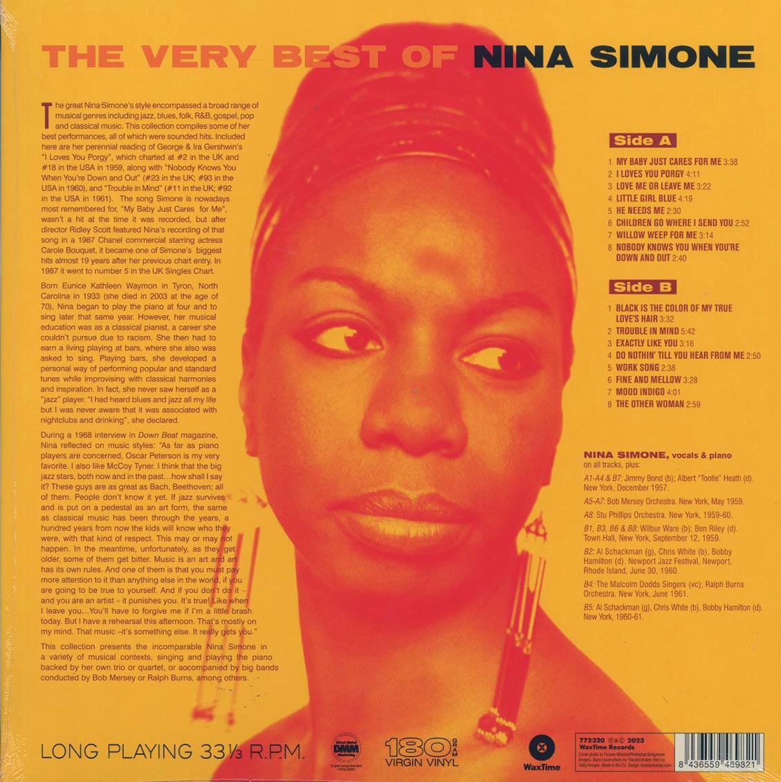 Nina Simone - The Very Best Of Nina Simone (ltd. ed.) (180g) [New Vinyl Record LP]
