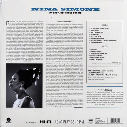 Nina Simone - My Baby Just Cares For Me (+3 bonus tracks) (ltd. ed.) (180g) [New Vinyl Record LP]