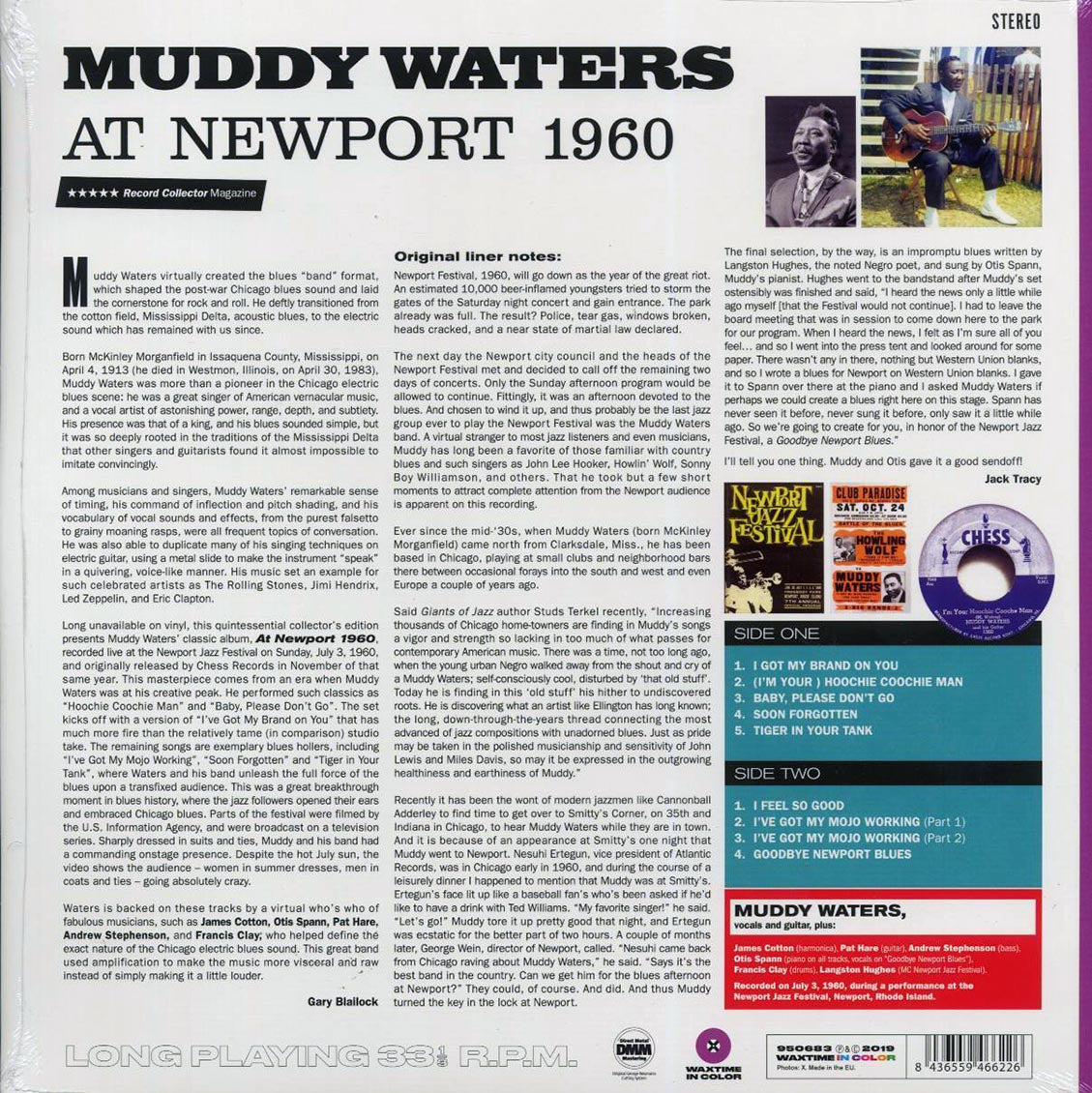 Muddy Waters - Muddy Waters At Newport 1960 (ltd. ed.) (180g) (purple vinyl) [New Vinyl Record LP]