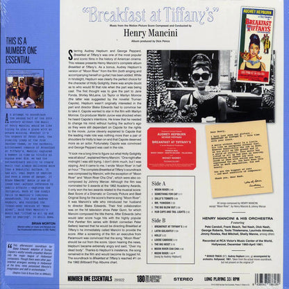 Henry Mancini - Breakfast At Tiffany's (+bonus track) (ltd. ed.) (180g) [New Vinyl Record LP]