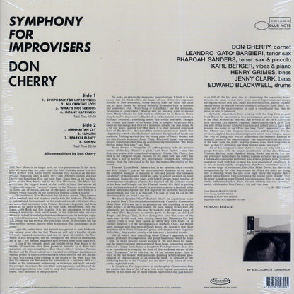 Don Cherry - Symphony For Improvisers (ltd. ed.) (180g) [New Vinyl Record LP]
