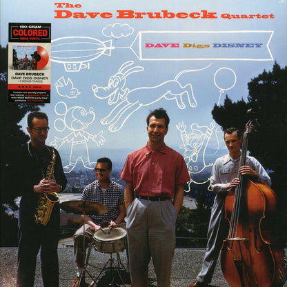 Dave Brubeck Quartet - Dave Digs Disney (+2 bonus tracks) (ltd. ed.) (180g) (red vinyl) [New Vinyl Record LP]