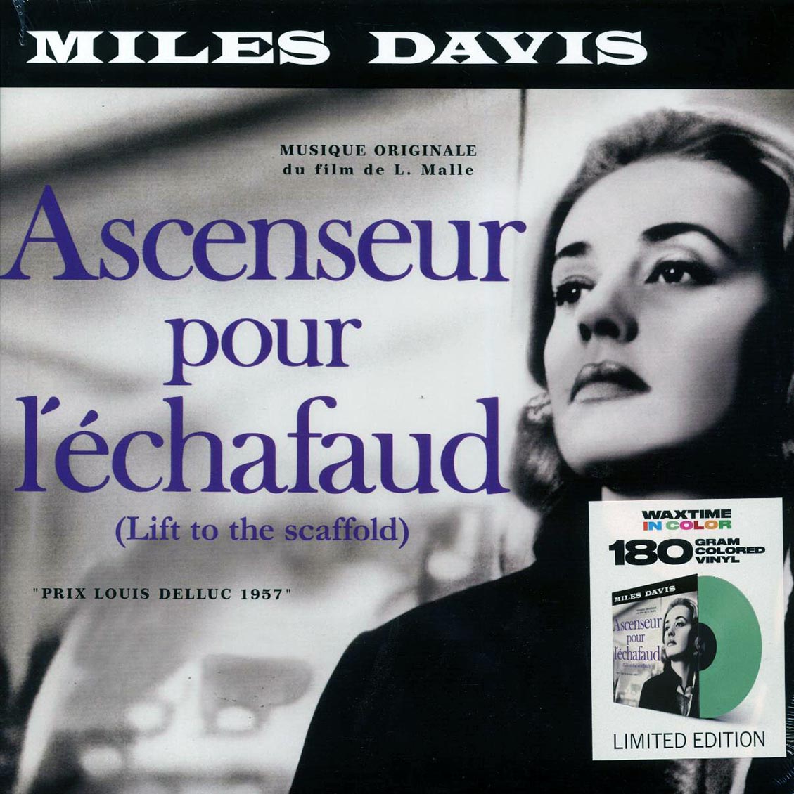 Miles Davis - Ascenseur Pour L'Echafaud (Lift To The Scaffold) (ltd. ed.) (180g) (green vinyl) [New Vinyl Record LP]