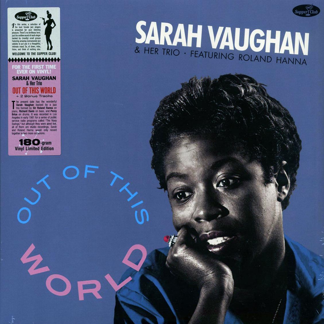 Sarah Vaughan & Her Trio - Out Of The World (+2 bonus tracks) (ltd. ed.) (180g) [New Vinyl Record LP]