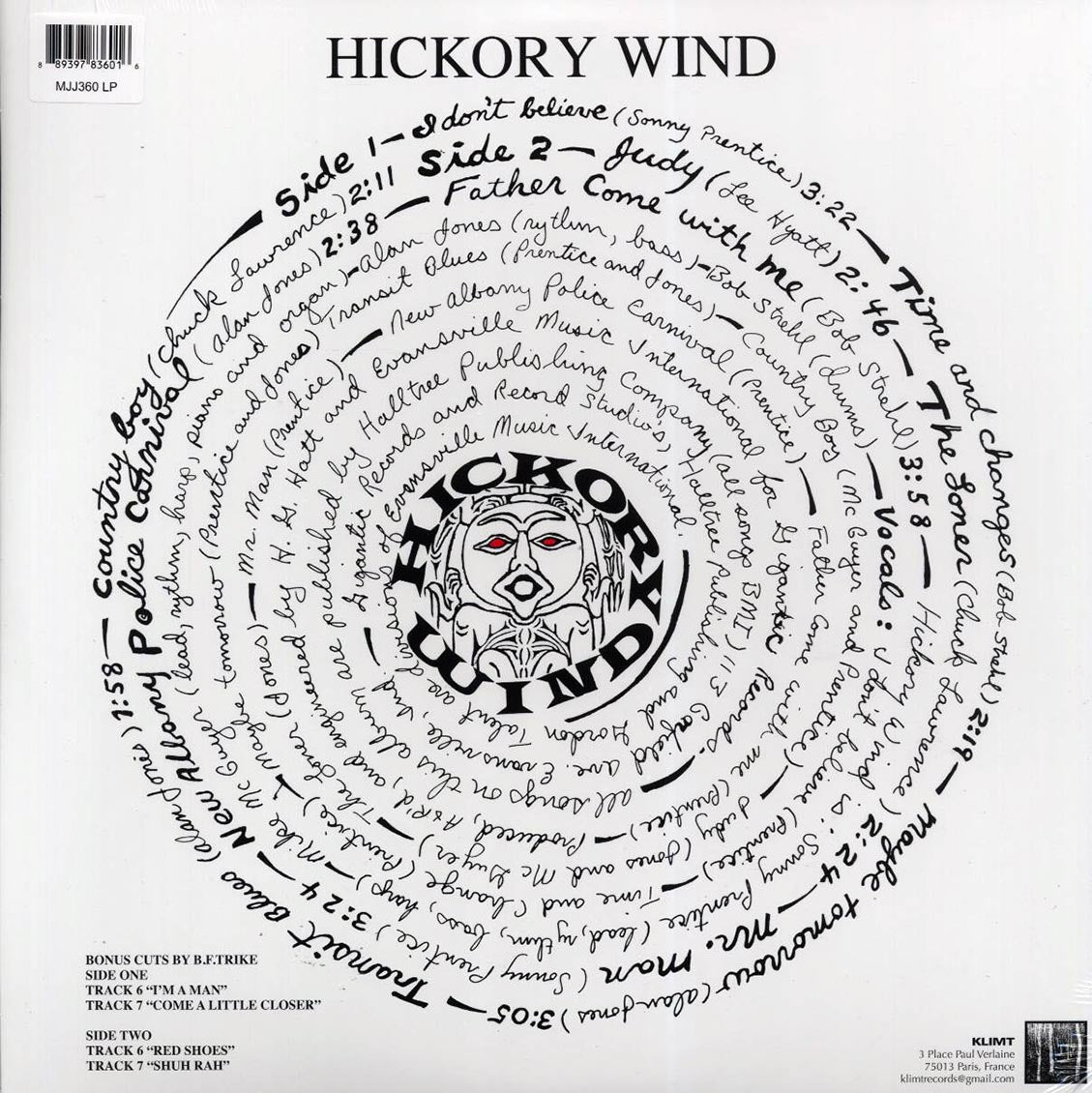 Hickory Wind - Hickory Wind [New Vinyl Record LP]
