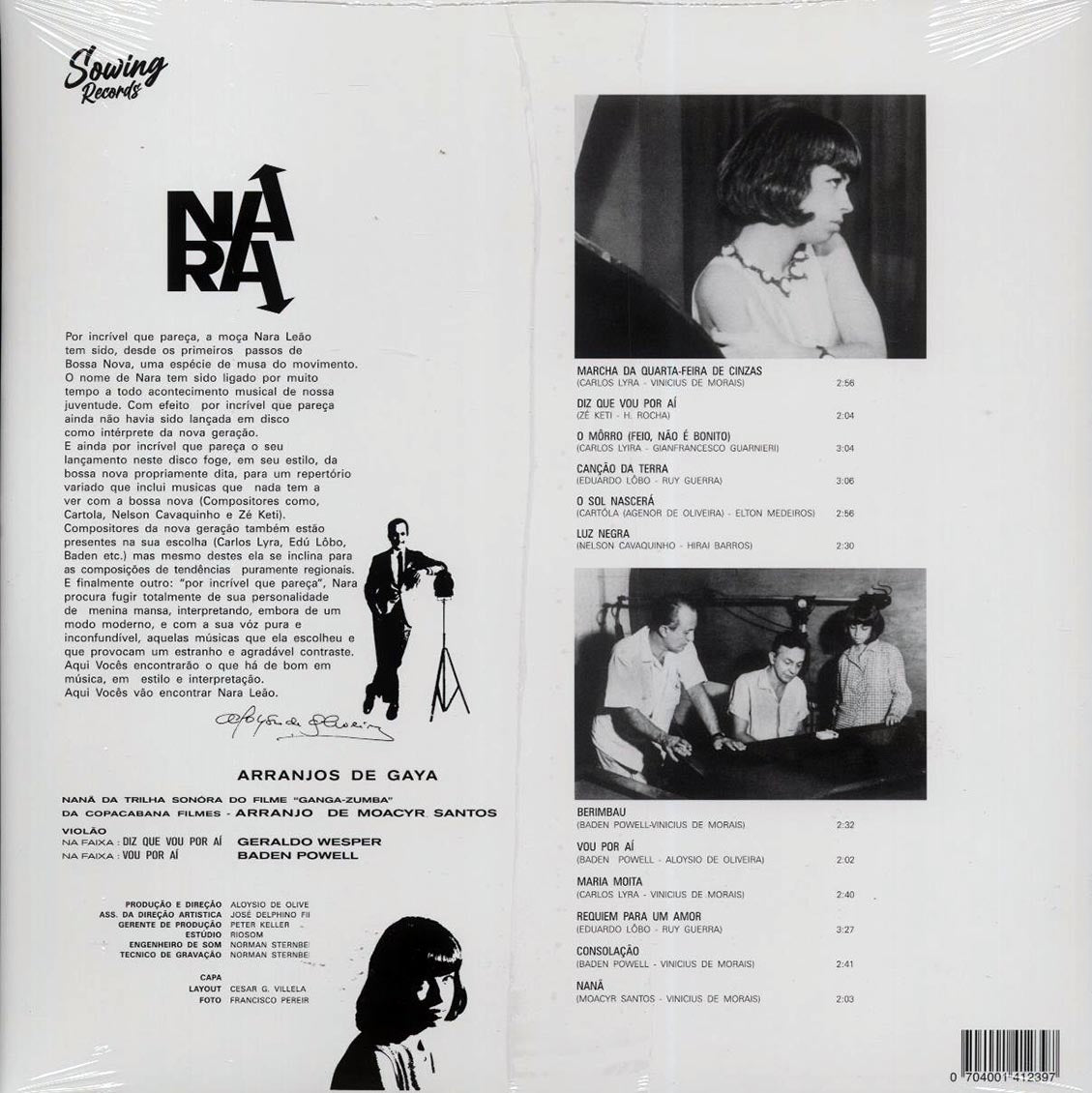Nara Leao - Nara (clear vinyl) [New Vinyl Record LP]