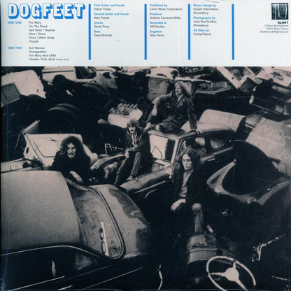 Dogfeet - Dogfeet (+bonus track) (blue vinyl) [New Vinyl Record LP]