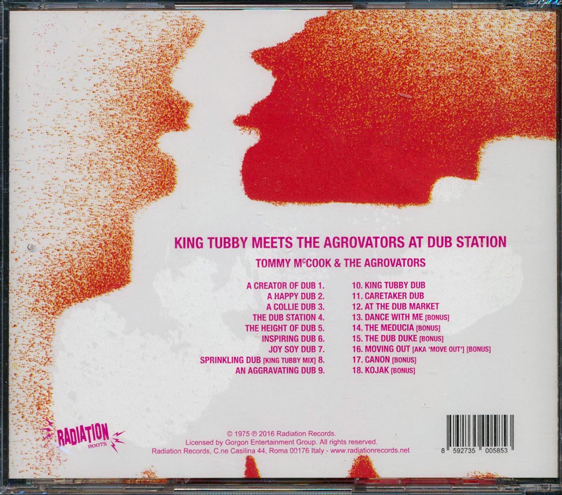 King Tubby, Tommy McCook, The Aggrovators - King Tubby Meets The Aggrovators At Dub Station (+6 bonus tracks) [New CD]