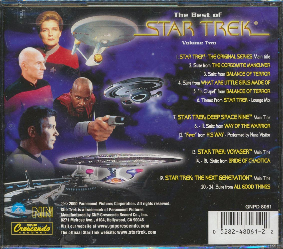 Various - The Best Of Star Trek Volume 2 [New CD]