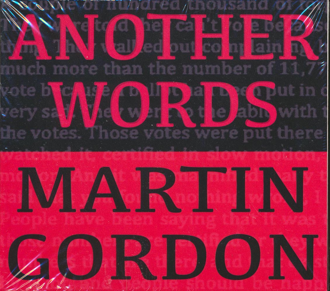 Martin Gordon - Another Words [New CD]