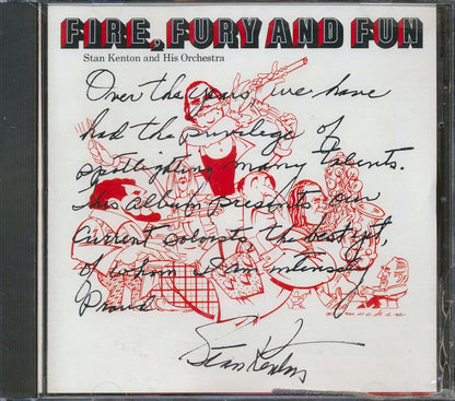 Stan Kenton & His Orchestra - Fire, Fury And Fun [New CD]