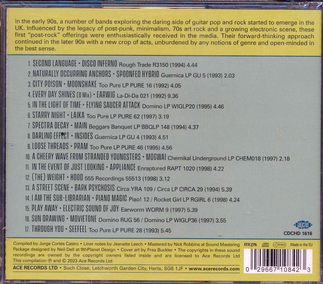 Various - In The Light Of Time: UK Post-Rock & Leftfield Pop 1992-1998 [New CD]