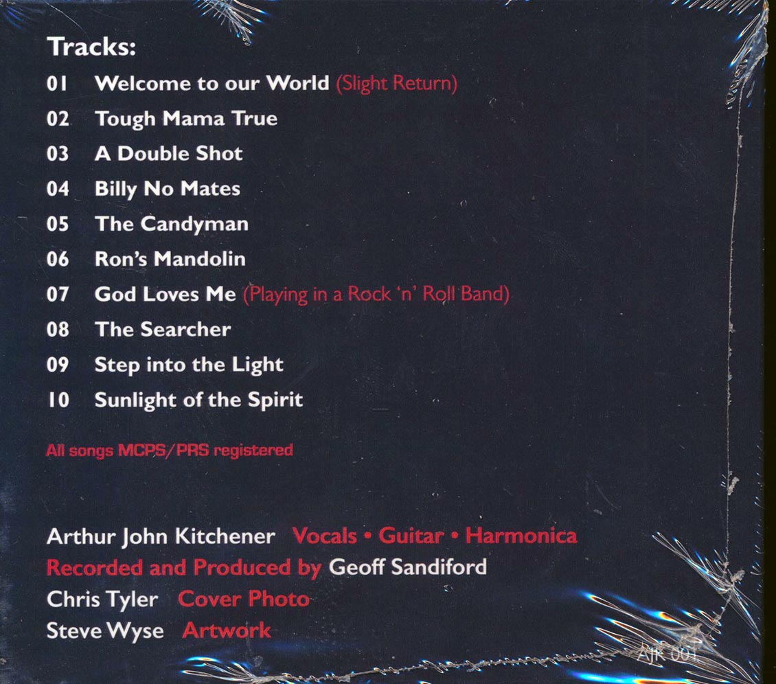 Arthur John Kitchener - Welcome To Our World [New CD]