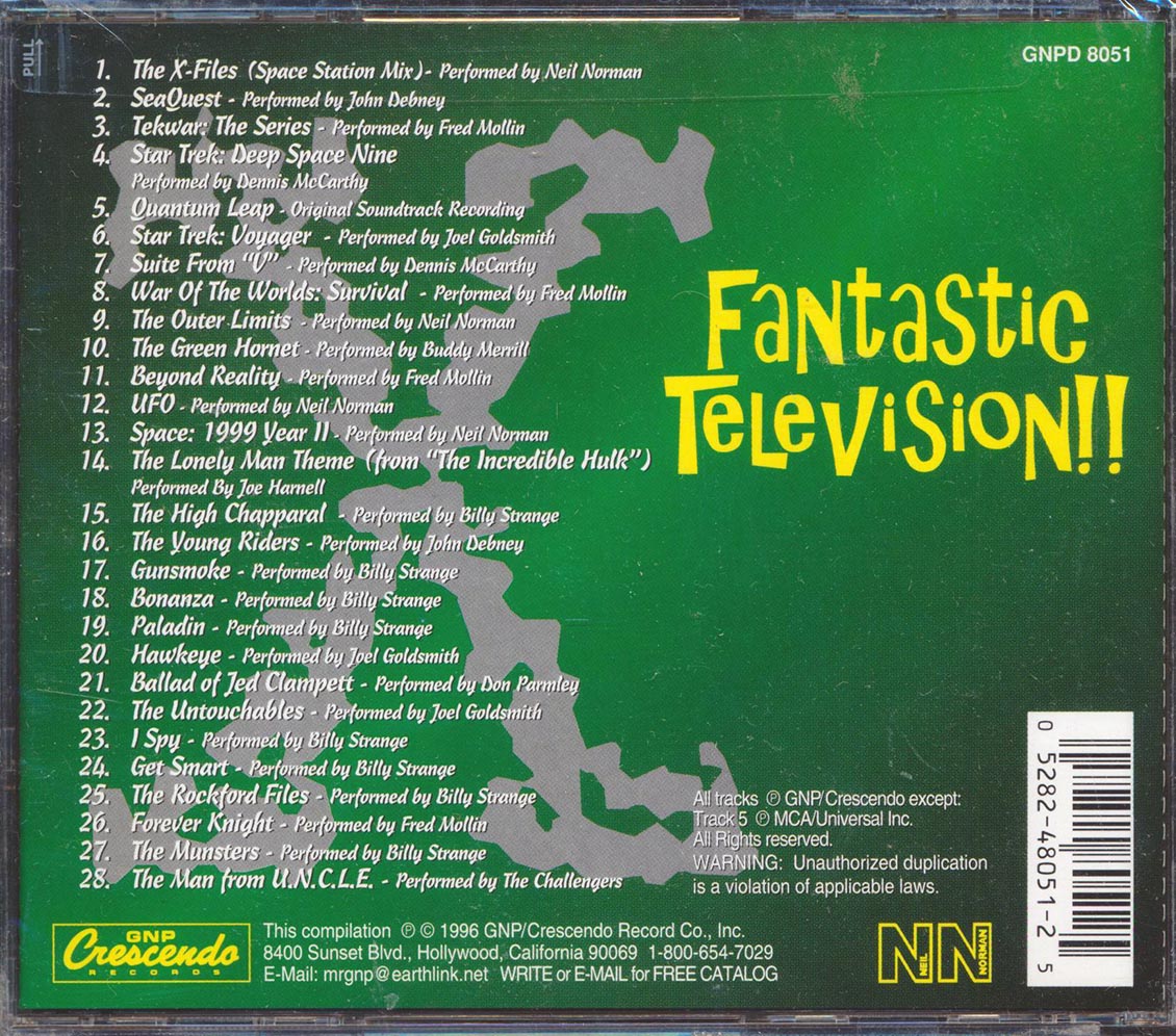 Various - Fantastic Television!! [New CD]