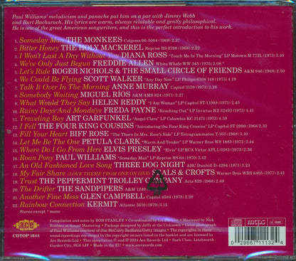 Paul Williams - We've Only Just Begun: The Paul Williams Songbook [New CD]