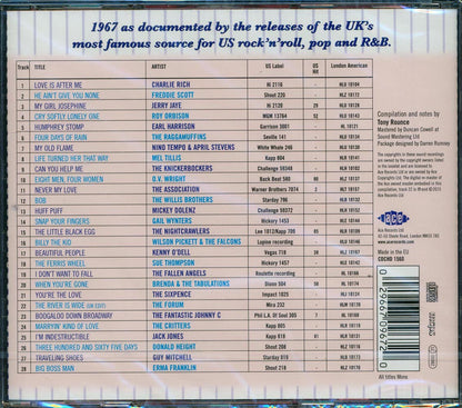 Various - The London American Label Year By Year 1967 [New CD]