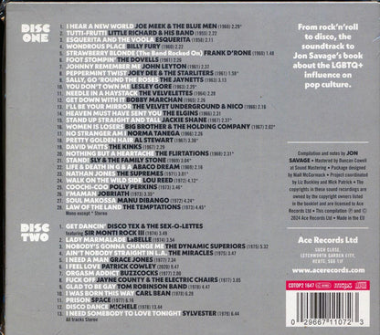 Jon Savage - Jon Savage's The Secret Public: How The LGBTQ+ Aesthetic Shaped Pop Culture 1955- 1979 (2xCD) [New CD]