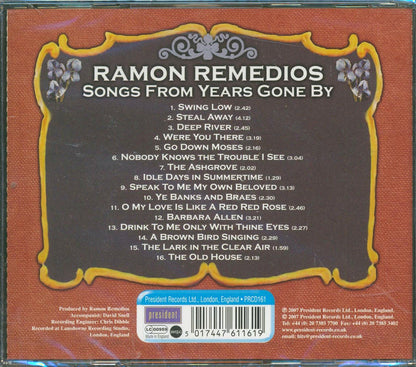Ramon Remedios - Songs From Years Gone By [New CD]