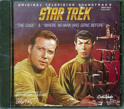 Alexander Courage - Star Trek  "The Cage" & "Where No Man Has Gone Before" [New CD]