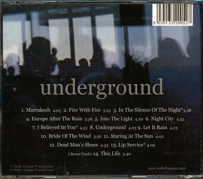 Sniff 'N' The Tears - Underground [New CD]