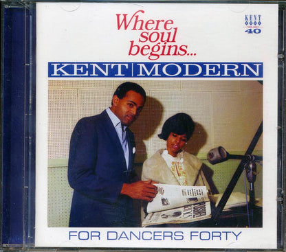 Various - Where Soul Begins Kent: Modern For Dancers Forty [New CD]