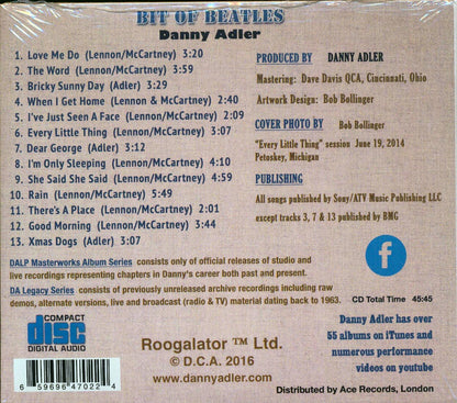 Danny Adler - Bit Of Beatles [New CD]