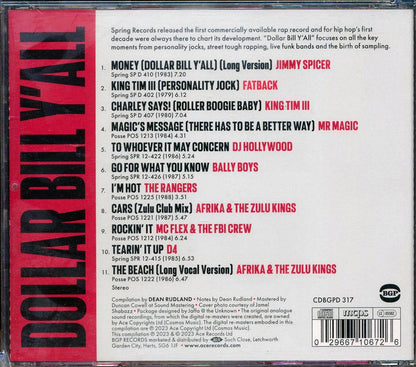 Various - Dollar Bill Y'All: Spring Records And The First Decade Of Hip Hop [New CD]