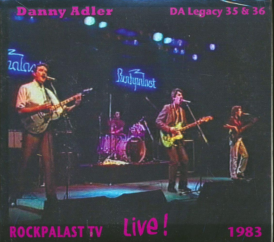 Danny Adler - Rockpalast TV Live! 1983, DA Legacy 35 & 36 [New CD]