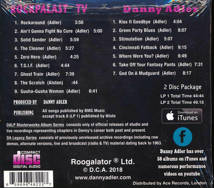 Danny Adler - Rockpalast TV Live! 1983, DA Legacy 35 & 36 [New CD]