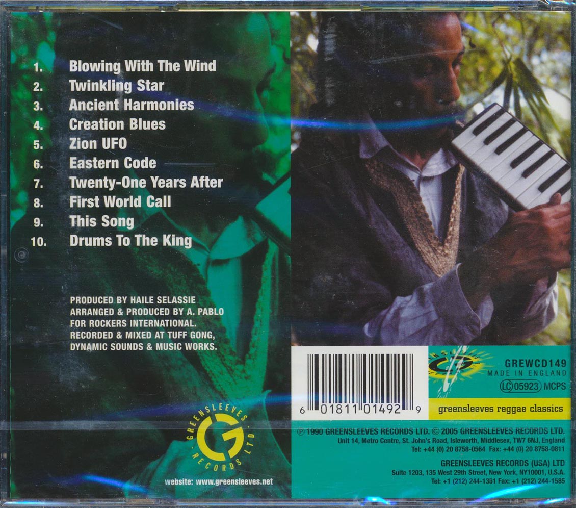 Augustus Pablo - Blowing With The Wind [New CD]