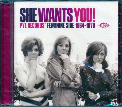 Various - She Wants You! Pye Records' Feminine Side 1964-1970 [New CD]