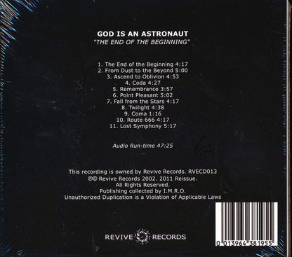 God Is An Astronaut - The End Of The Beginning [New CD]