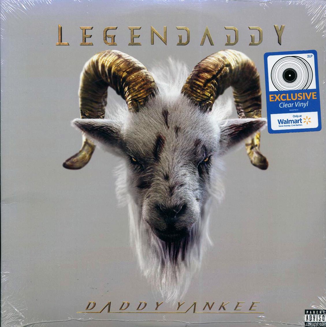 Daddy Yankee - LegenDaddy (2xLP) (clear vinyl) [New Vinyl Record LP]