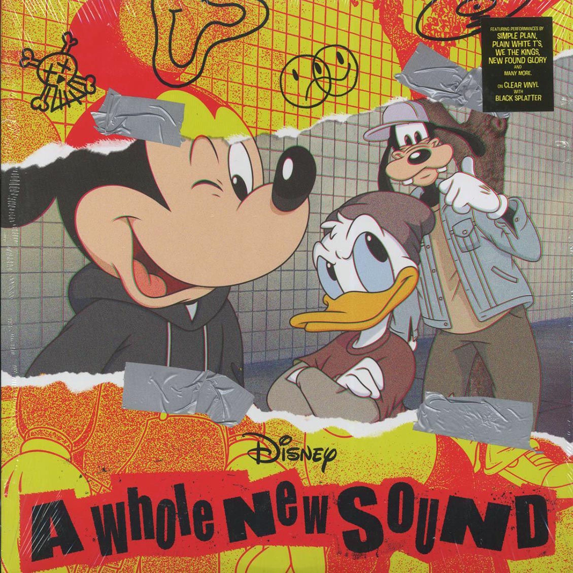 Various - A Whole New Sound (clear/black splatter vinyl) [New Vinyl Record LP]