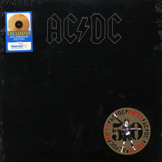 AC/DC - Back In Black (50th Anniv. Ed.) (gold vinyl) (remastered) [New Vinyl Record LP]