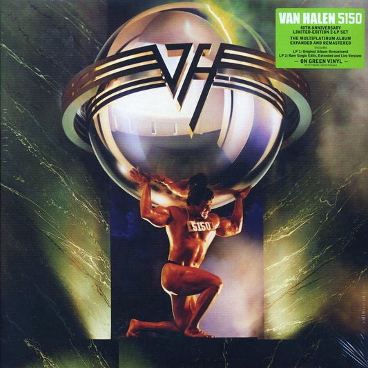 Van Halen - 5150 (40th Anniv. Ed.) (+8 bonus tracks) (ltd. ed.) (2xLP) (green vinyl) [New Vinyl Record LP]