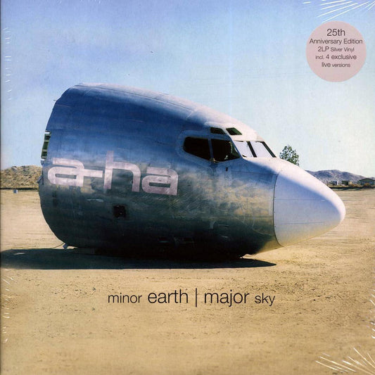 A-Ha - Minor Earth, Major Sky (25th Anniv. Ed.) (+4 bonus tracks) (2xLP) (silver vinyl) [New Vinyl Record LP]