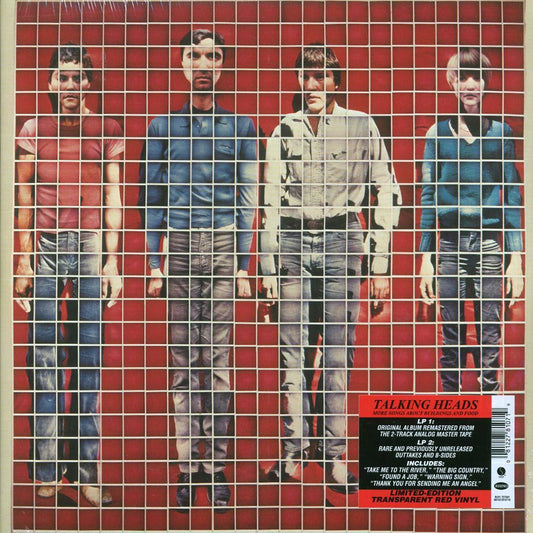 Talking Heads - More Songs About Buildings And Food (With Bonus Album) (ltd. ed.) (2xLP) (translucent red vinyl) [New Vinyl Record LP]