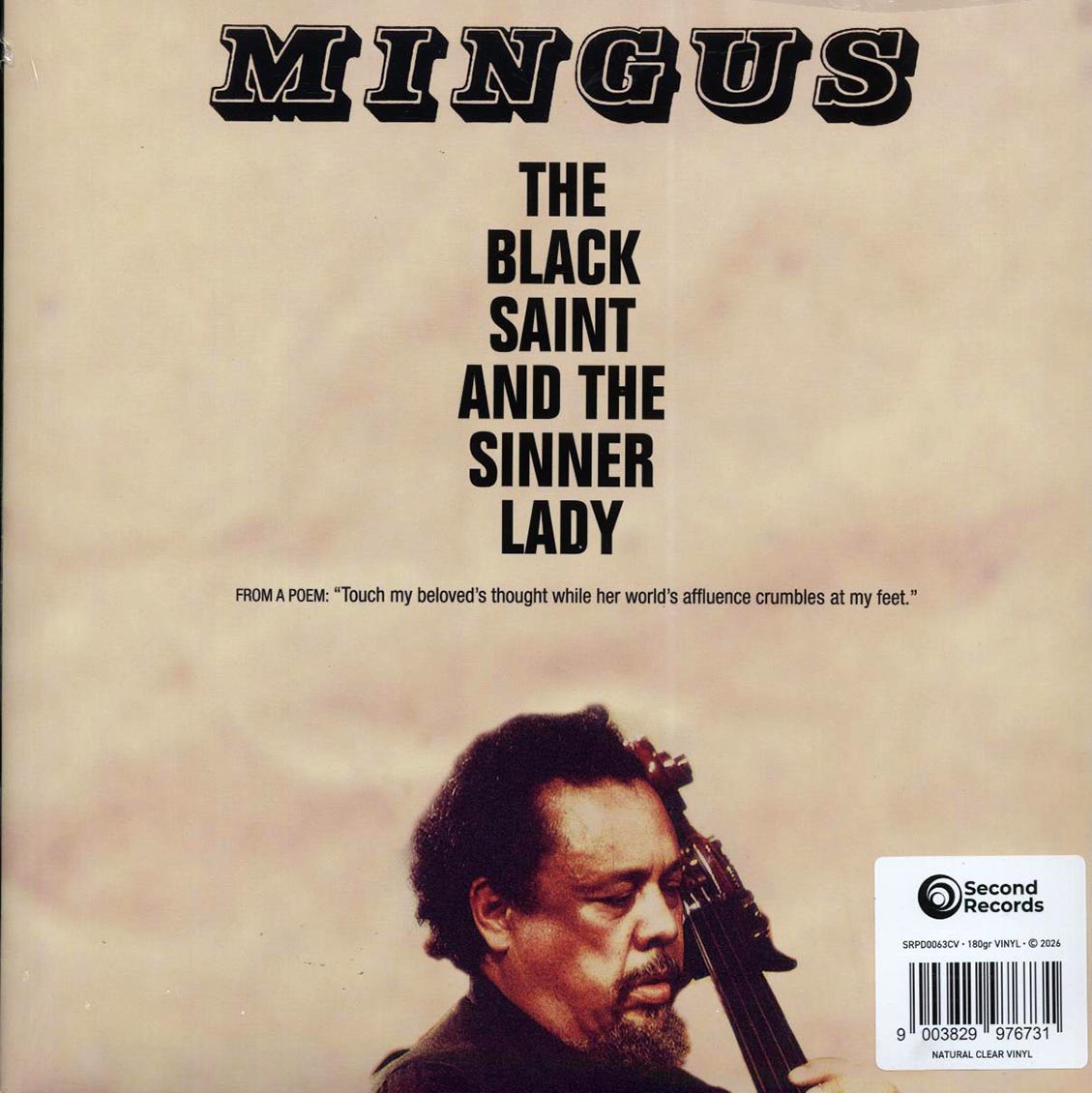 Charles Mingus - The Black Saint And The Sinner Lady (180g) (clear vinyl) [New Vinyl Record LP]