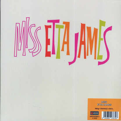 Etta James - Miss Etta James (180g) (orange vinyl) [New Vinyl Record LP]