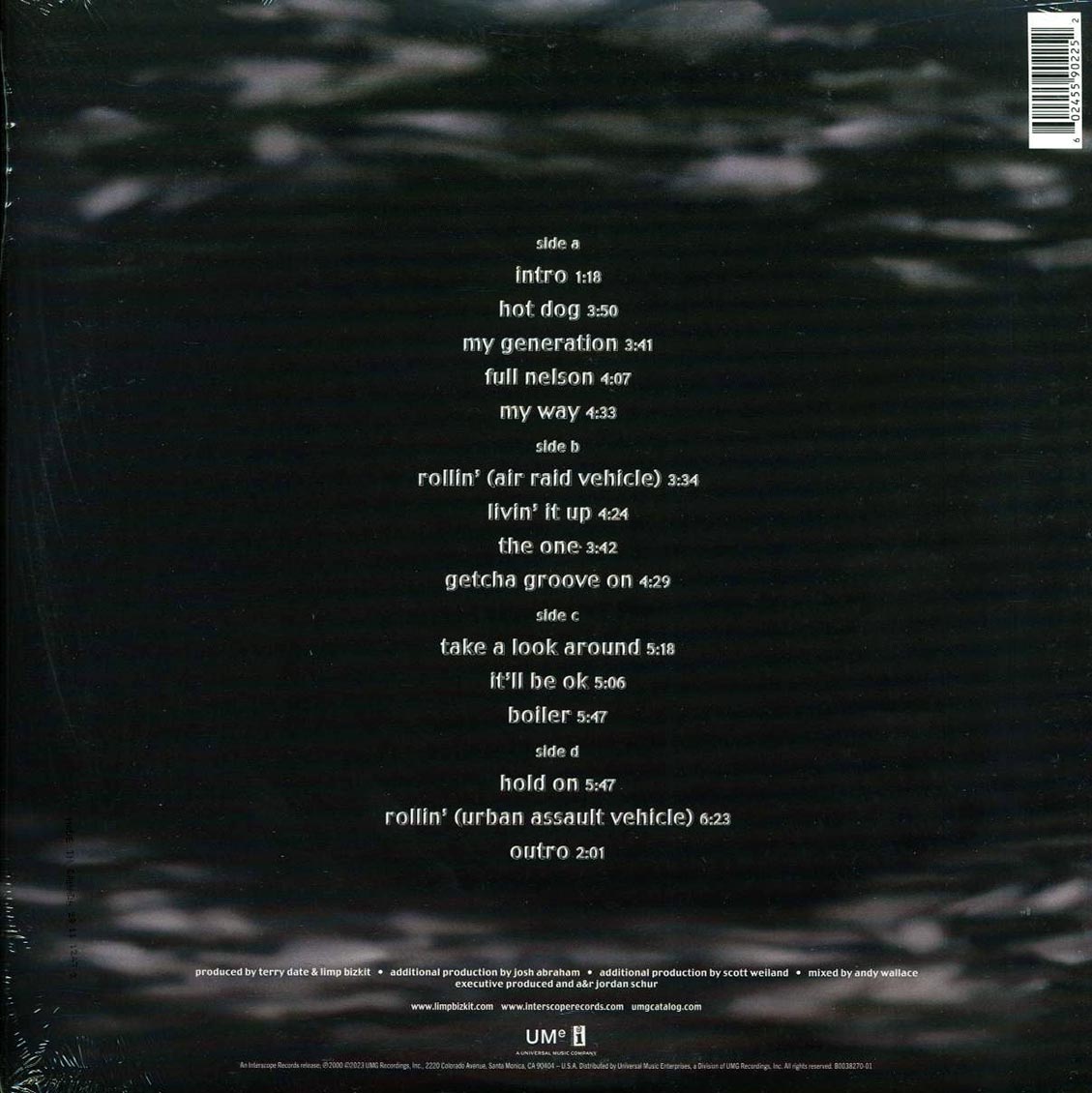 Limp Bizkit - Chocolate Starfish And The Hot Dog Flavored Water (2xLP) (grey/brown vinyl) [New Vinyl Record LP]