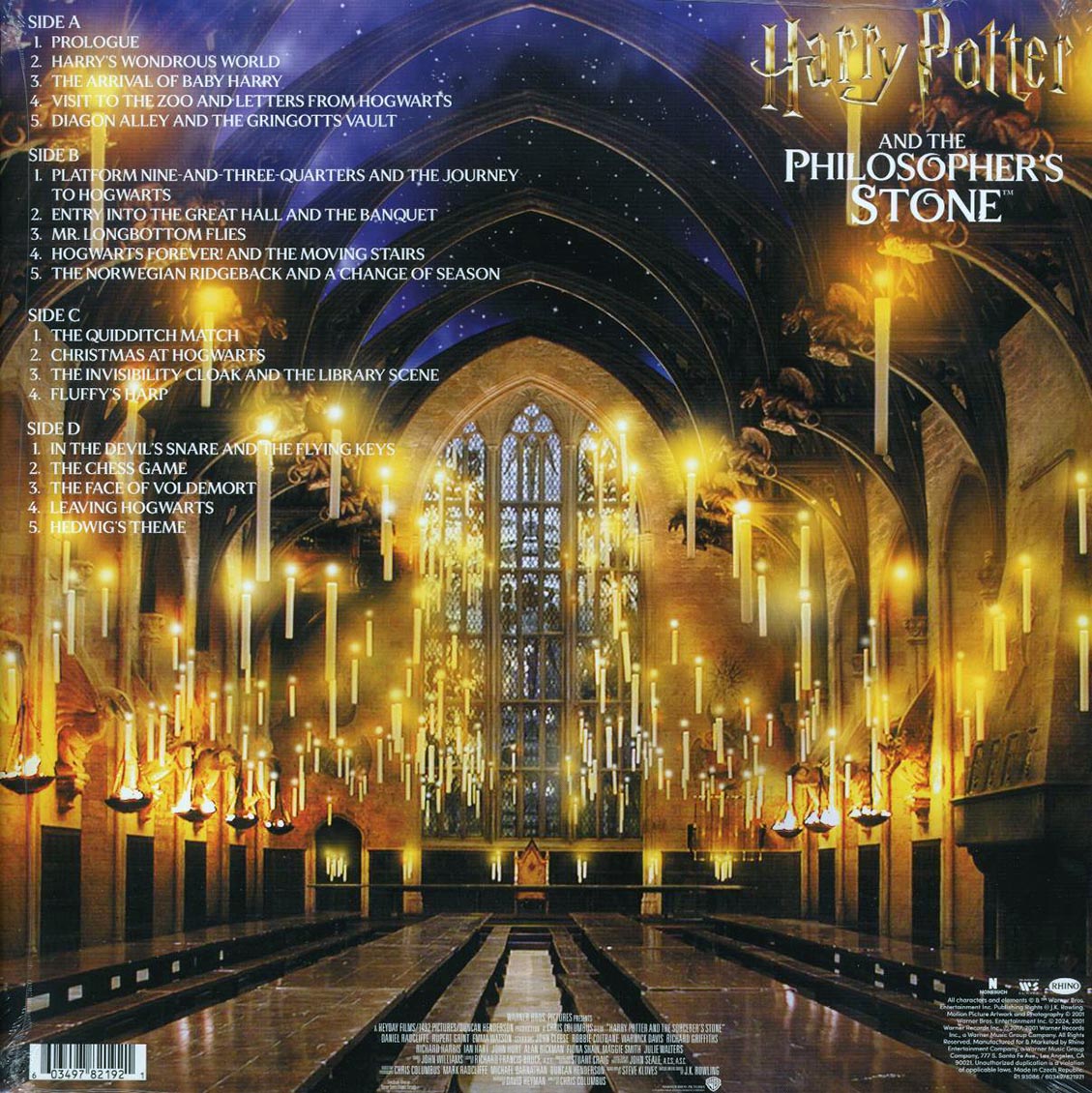 John Williams - Harry Potter And The Philosopher's Stone: Original Motion Picture Soundtrack (2xLP) [New Vinyl Record LP]