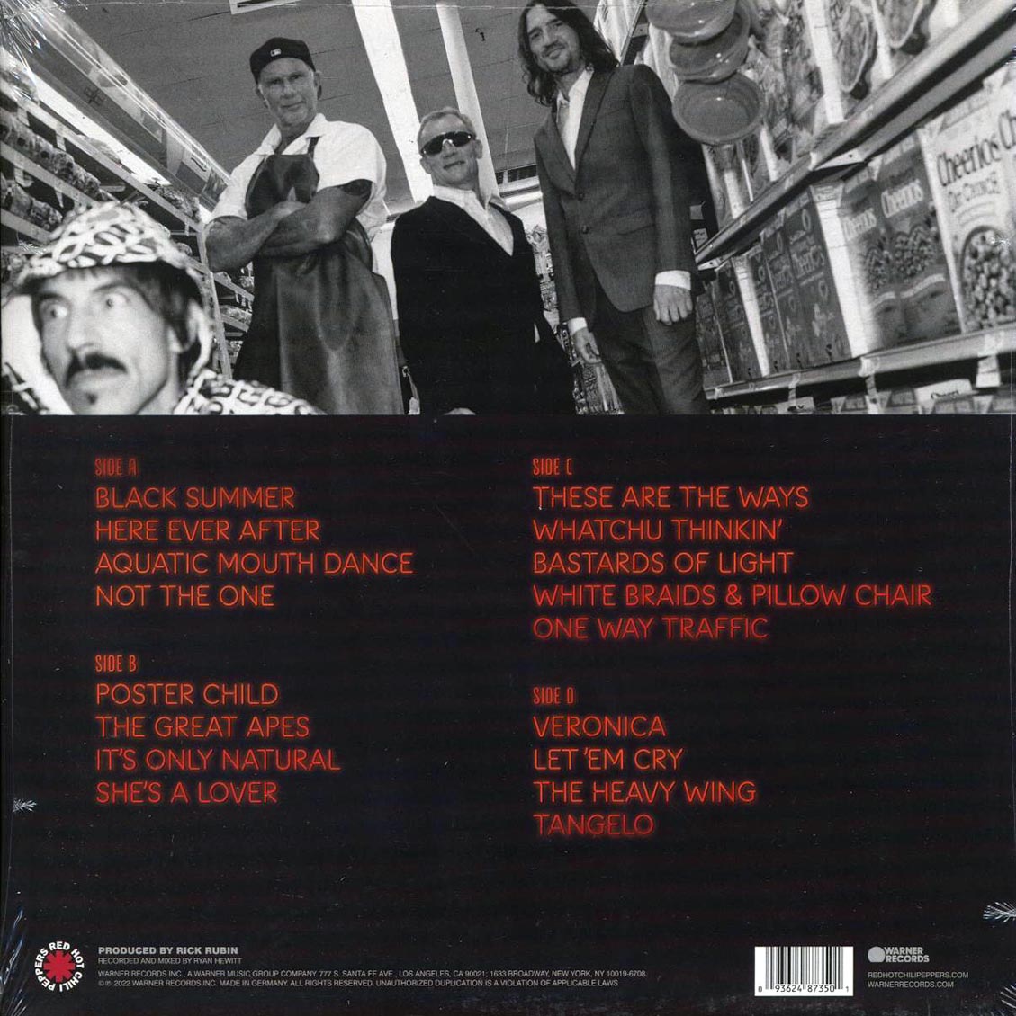 Red Hot Chili Peppers - Unlimited Love (ltd. ed.) (2xLP) (red vinyl) [New Vinyl Record LP]