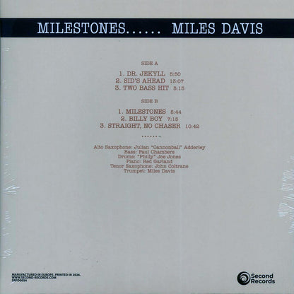 Miles Davis - Milestones (180g) [New Vinyl Record LP]