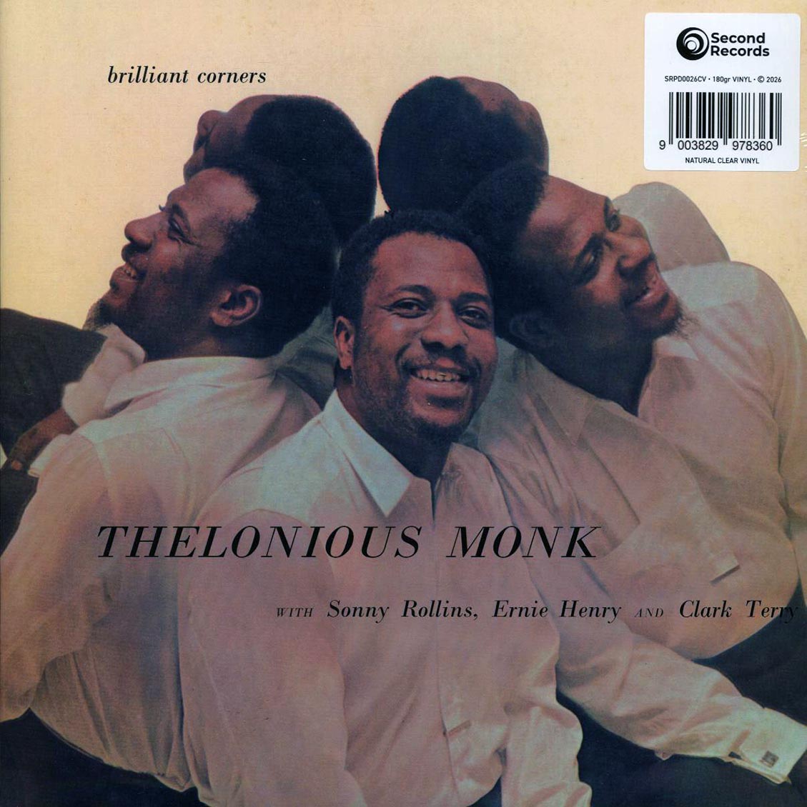 Thelonious Monk - Brilliant Corners (180g) (clear vinyl) [New Vinyl Record LP]