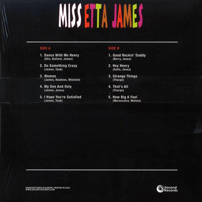 Etta James - Miss Etta James (180g) [New Vinyl Record LP]
