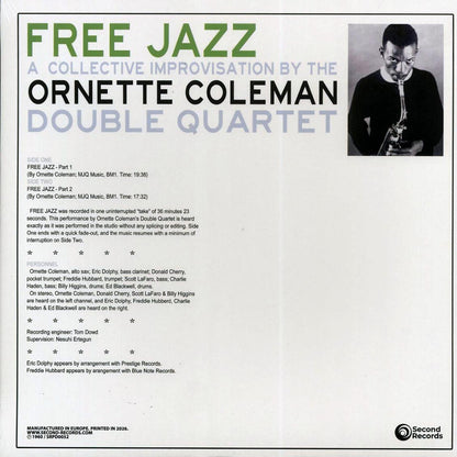 Ornette Coleman Double Quartet - Free Jazz (180g) [New Vinyl Record LP]