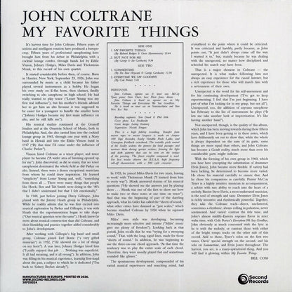 John Coltrane - My Favourite Things (180g) [New Vinyl Record LP]